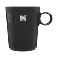 Stanley 10.6 OZ Cafe Latte Cup with Circular Handle in Matte Black
