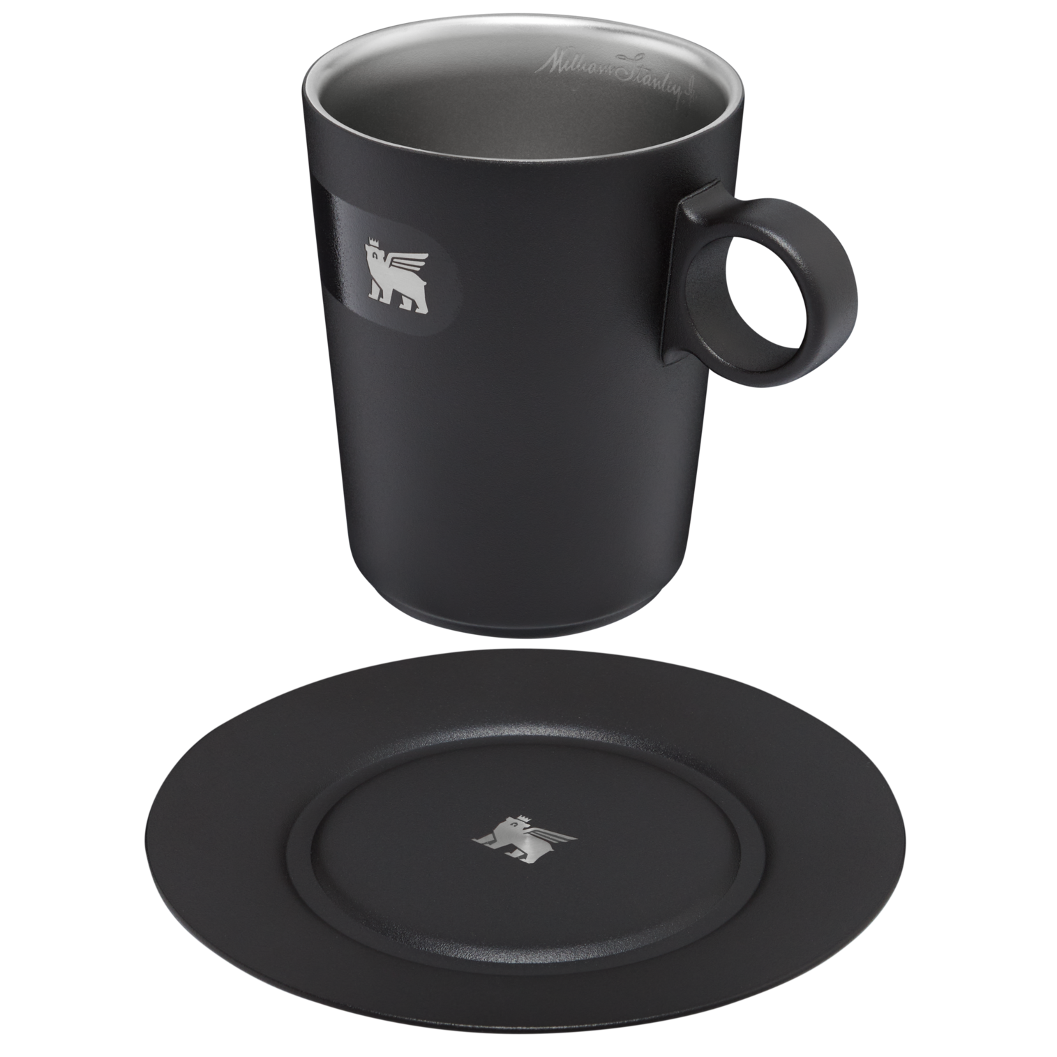 The DayBreak Café Latte Cup & Stillness Saucer | 10.6 OZ - Daily Sip. Daily Refill.
