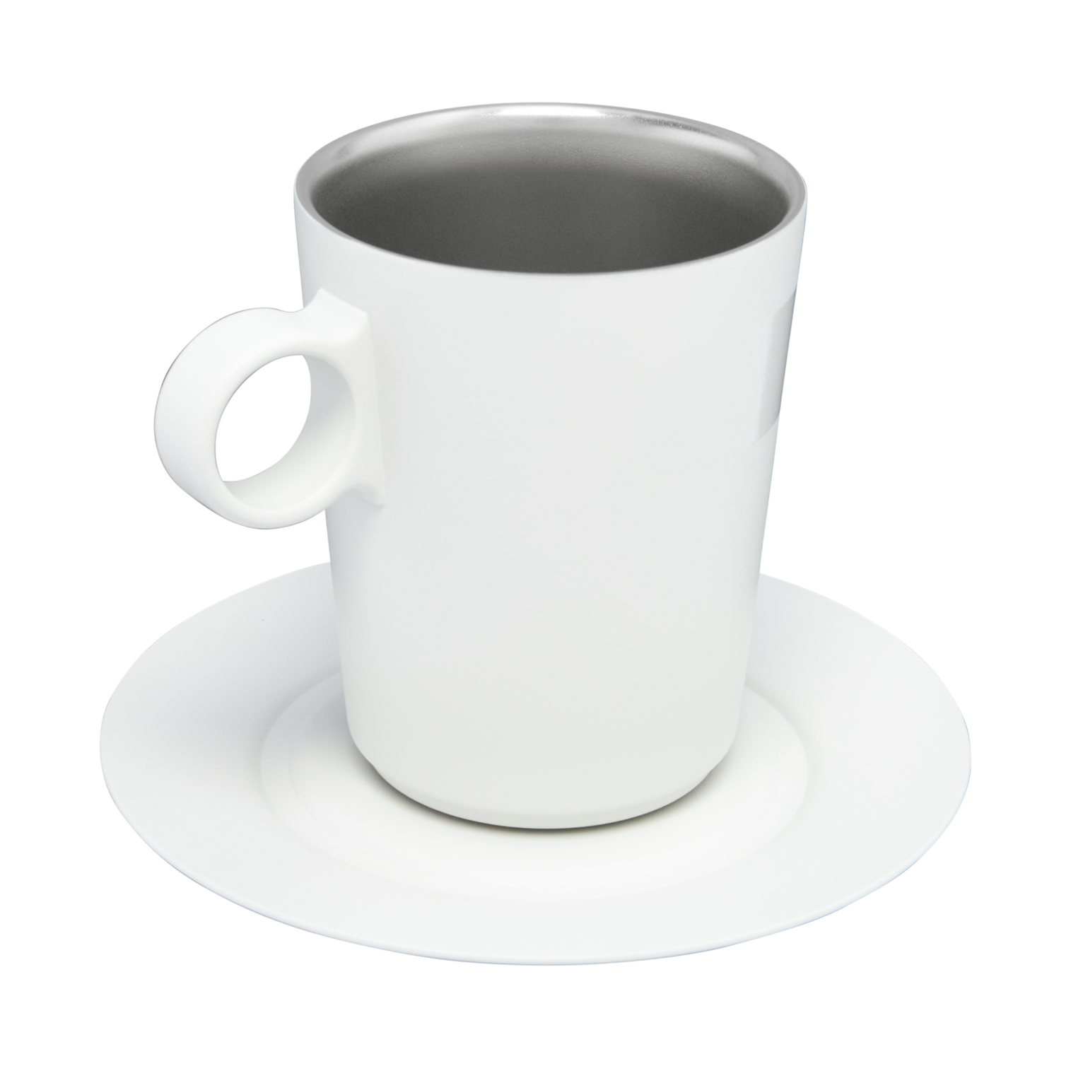 The DayBreak Café Latte Cup & Stillness Saucer | 10.6 OZ - Daily Sip. Daily Refill.
