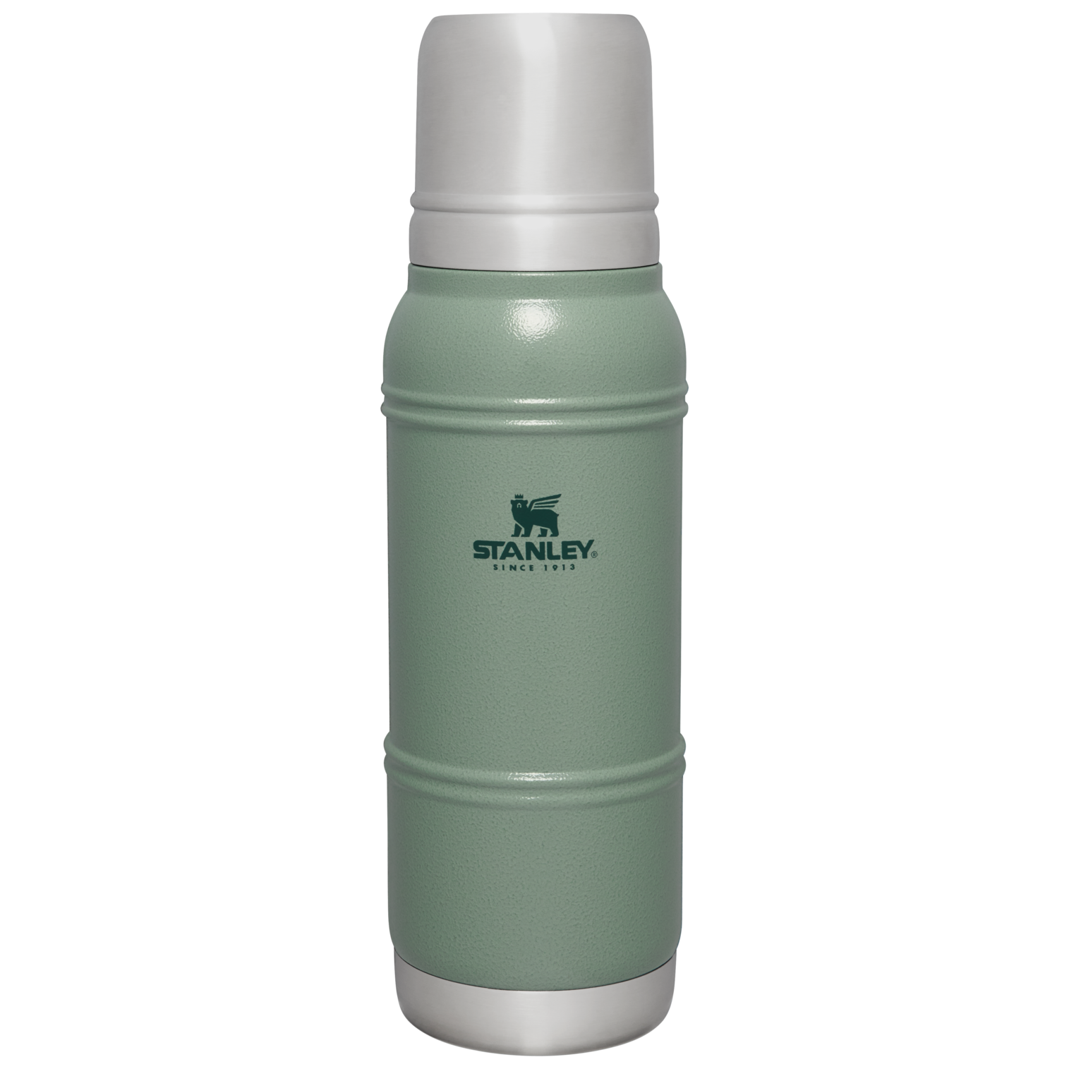Stanley 1.1 Qt Artisan Thermal Bottle in Hammertone Green