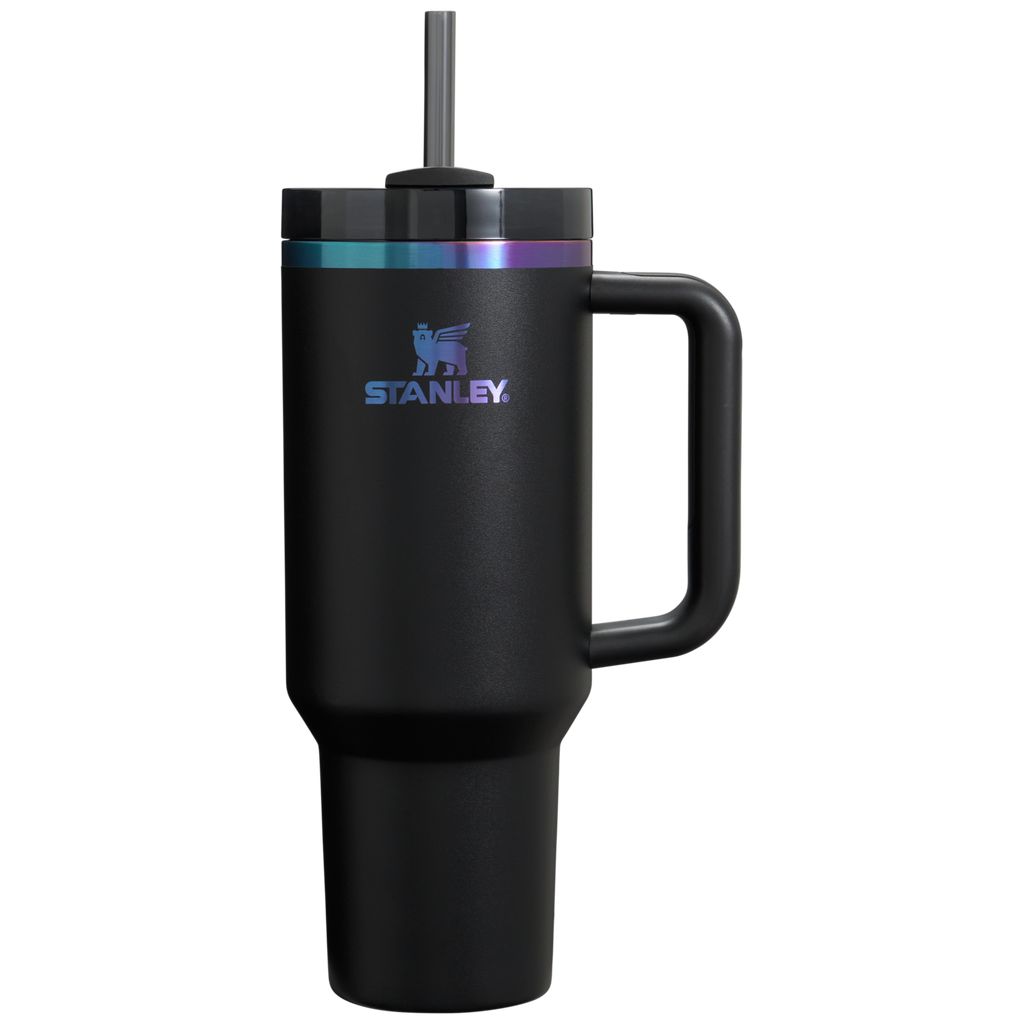 The Black Chroma Quencher H2.0 FlowState™ Tumbler | 40 OZ - Keep Water Close