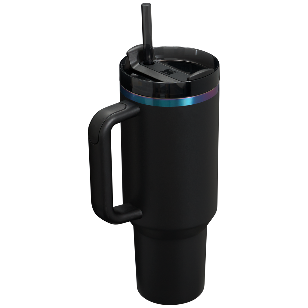 The Black Chroma Quencher H2.0 FlowState™ Tumbler | 40 OZ - Keep Water Close