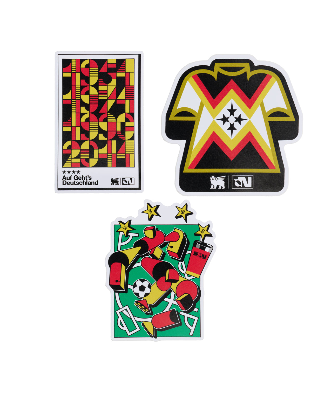 Stanley 1913 x Germany Fútbol Artist Sticker Pack - Made for Real Days