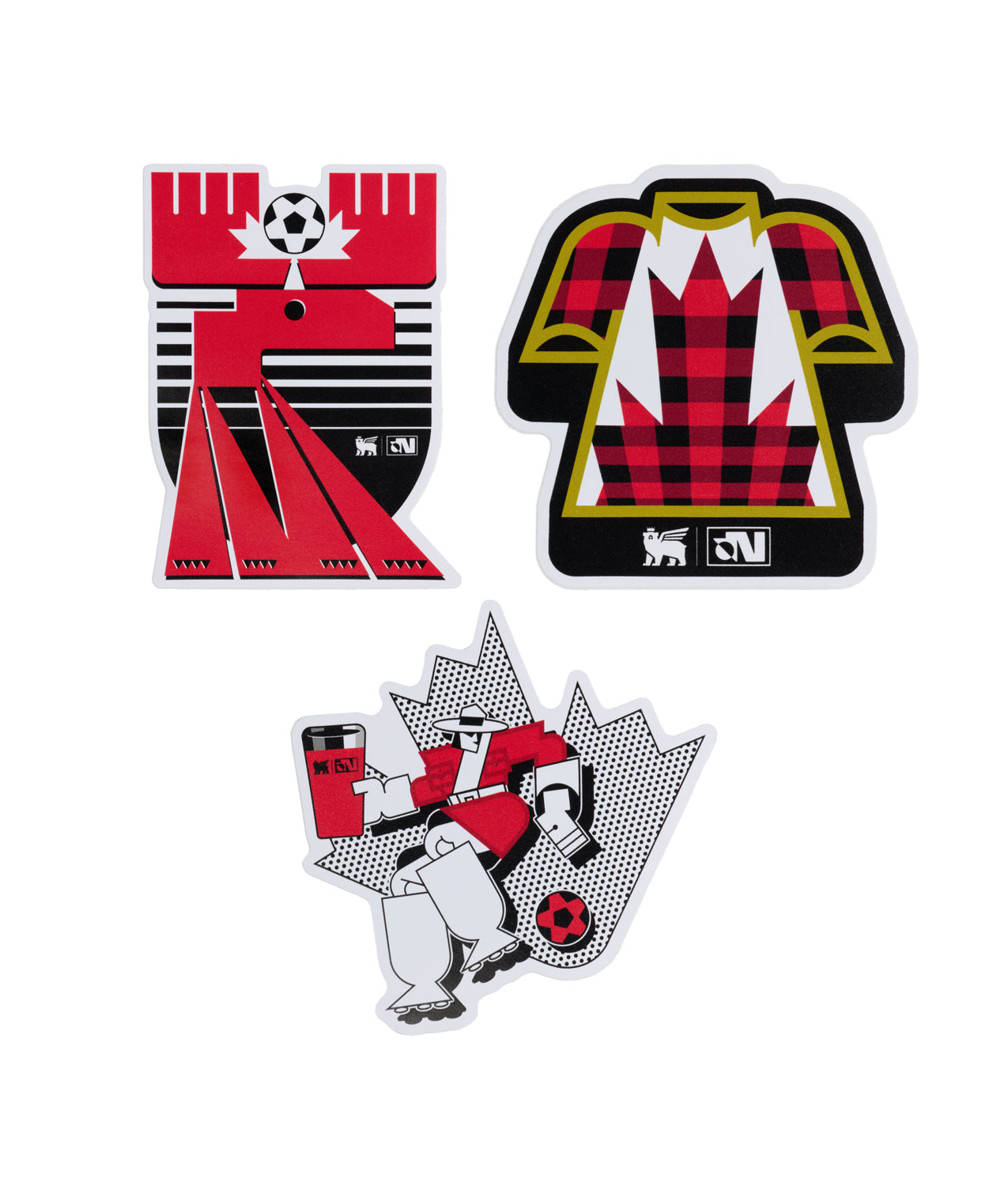 Stanley 1913 x Canada Fútbol Artist Sticker Pack - Carry Your Way