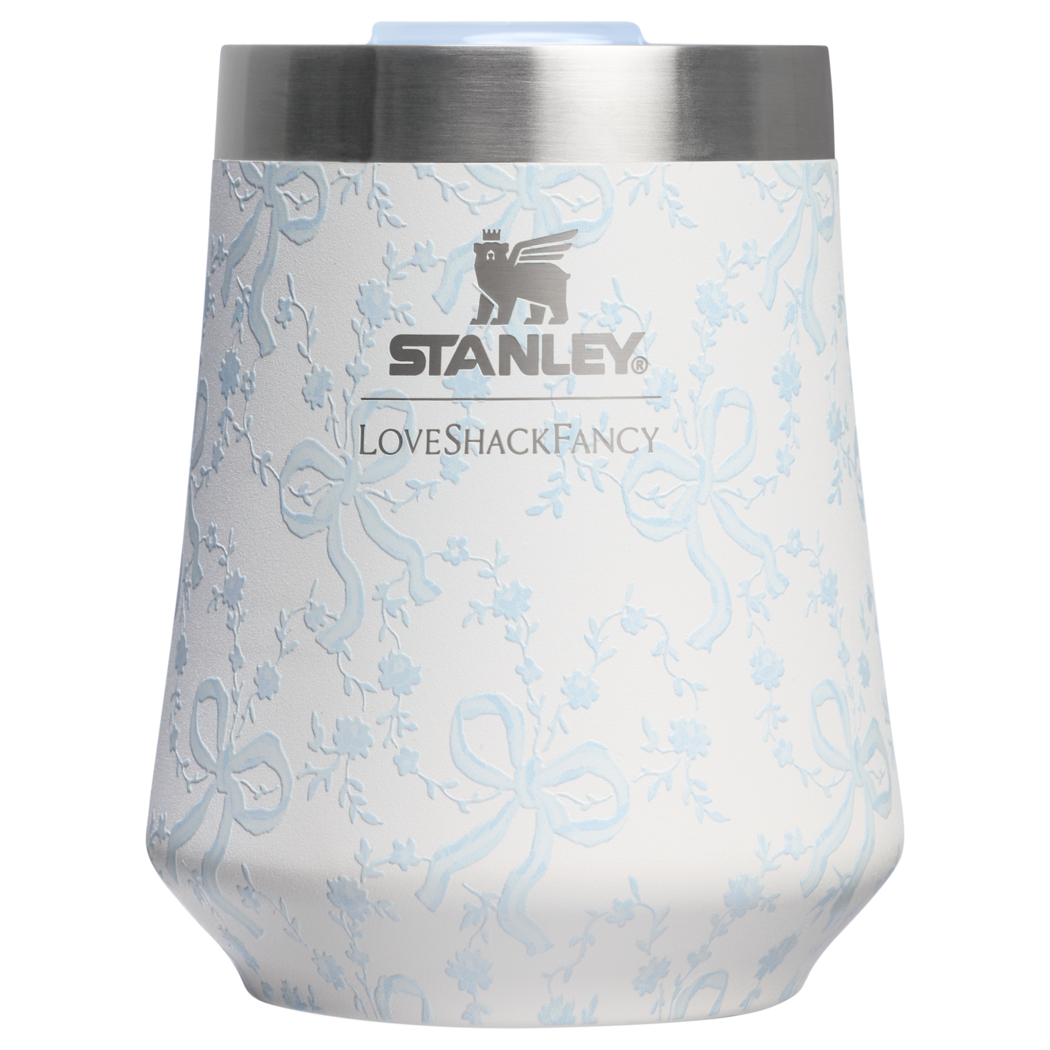 Stanley 1913 x LoveShackFancy Holiday The Reserve Wine Tumbler Set | 11 OZ (2-pack) - Fresh Hydration Routine