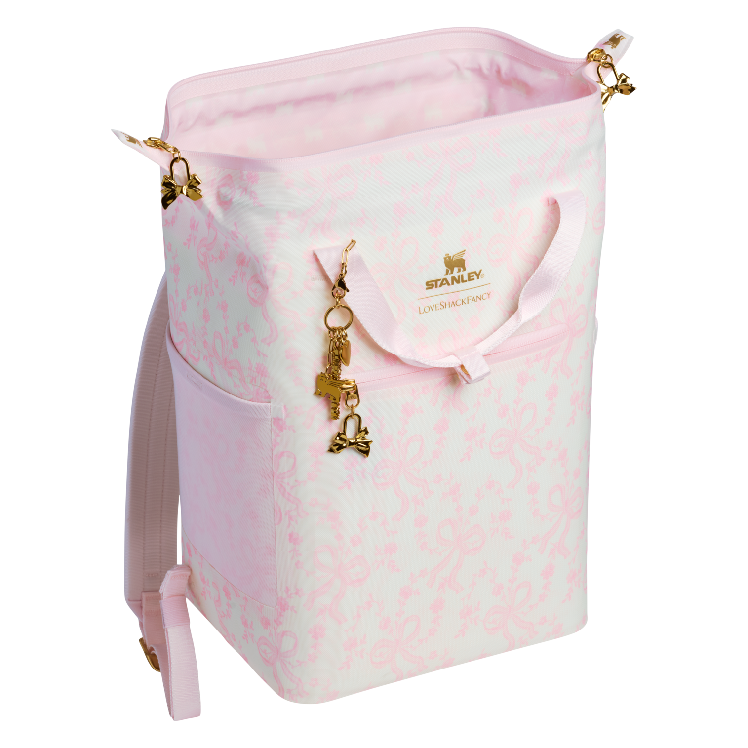 Stanley 1913 x LoveShackFancy Holiday All Day Madeleine Mini Cooler Backpack | 20 Can | 14 QT | 13.2 L - Your Gym Cup