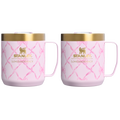 Stanley 1913 x LoveShackFancy Holiday Everyday Camp Mug Set | 12 OZ - Tumbler That Fits