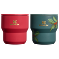 The Cheers & Cheer Stay-Hot Stacking Cup 2-Piece Set | 10 OZ - Errand Ready