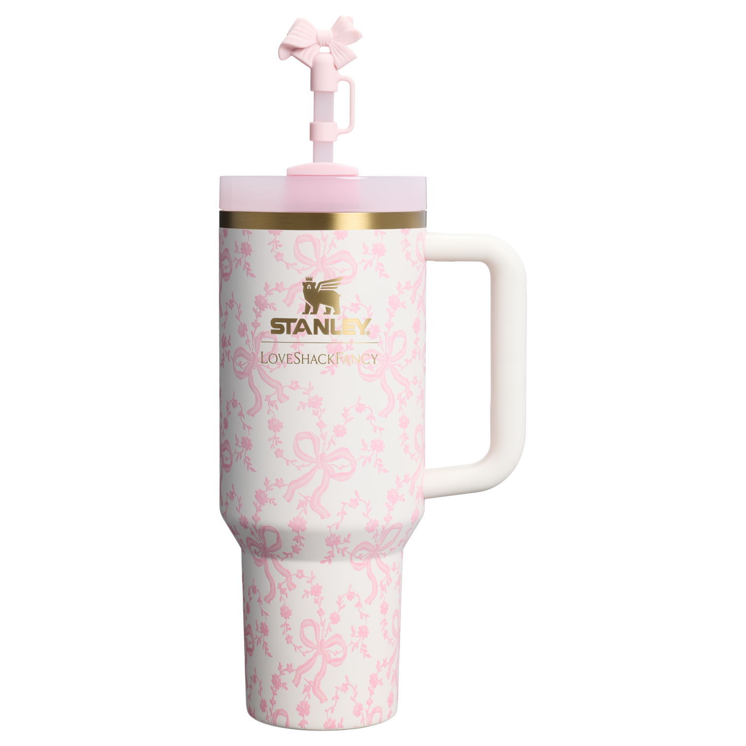 Stanley 1913 x LoveShackFancy Holiday Quencher® H2.0  FlowState™ Tumbler | 40 OZ - Daily Hydration Choice