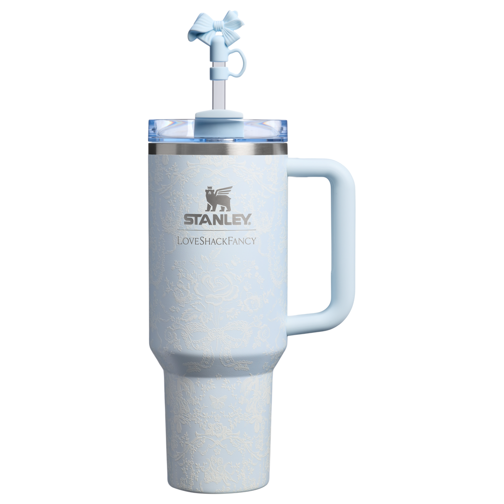 Stanley 1913 x LoveShackFancy Holiday Quencher® H2.0  FlowState™ Tumbler | 40 OZ - Daily Hydration Choice