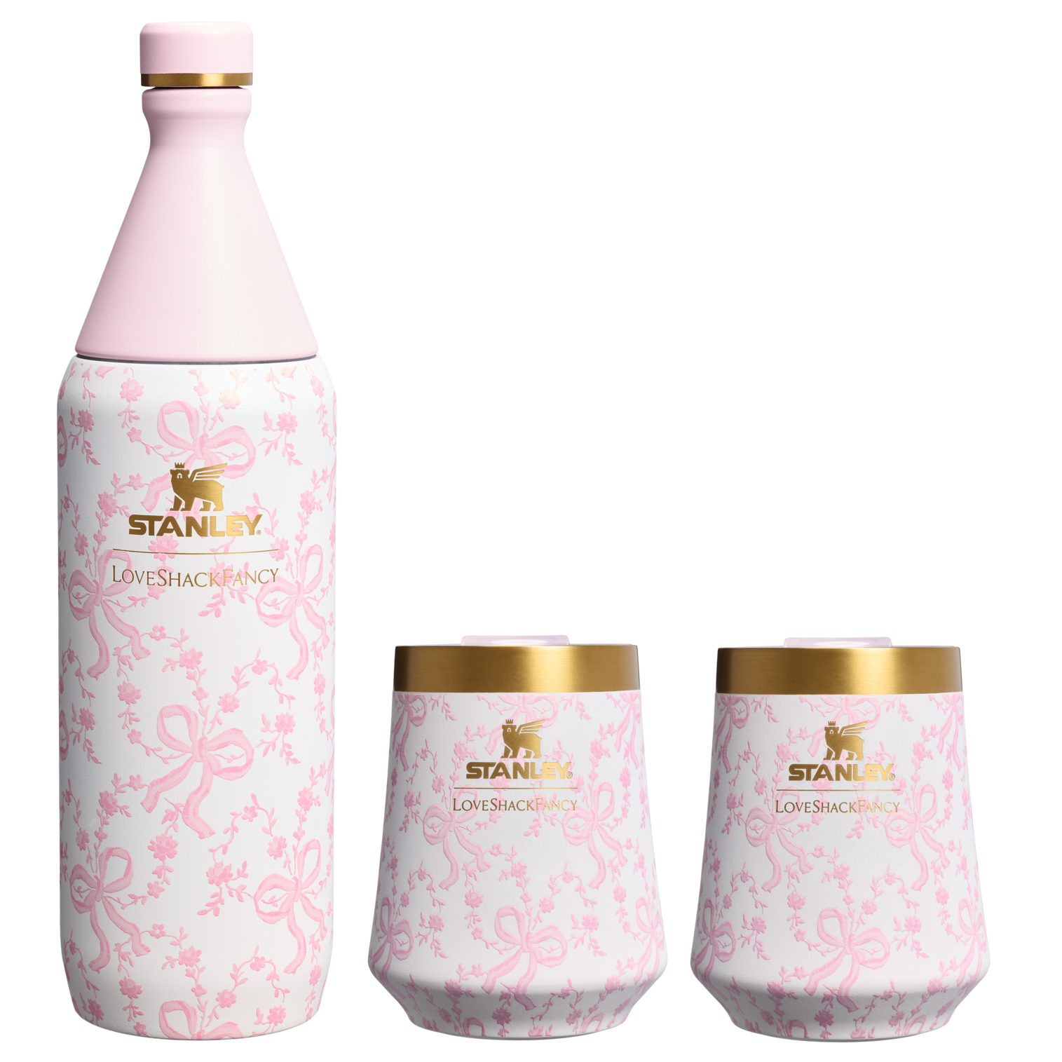 Stanley 1913 x LoveShackFancy Holiday Reserve All Day Wine Set | 34 OZ | 11 OZ - Your Stanley Routine