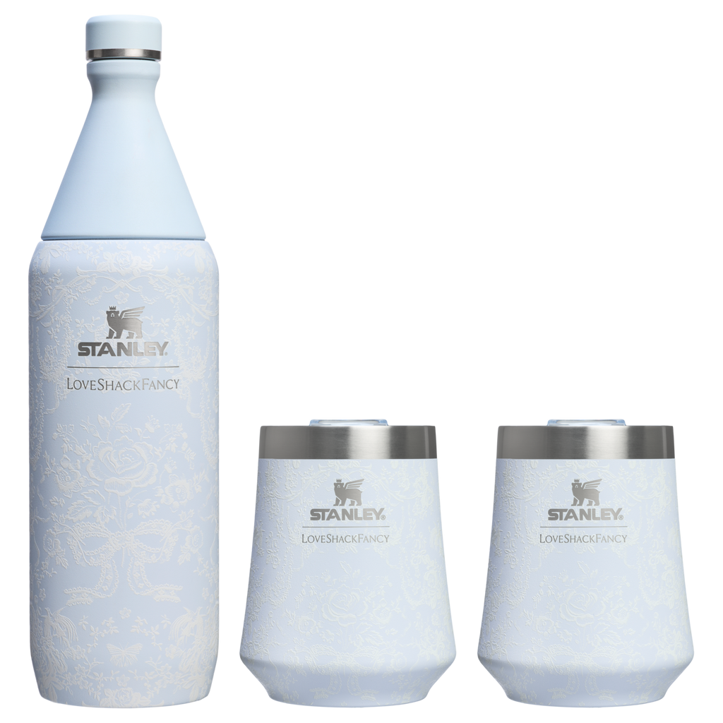 Stanley 1913 x LoveShackFancy Holiday Reserve All Day Wine Set | 34 OZ | 11 OZ - Your Stanley Routine