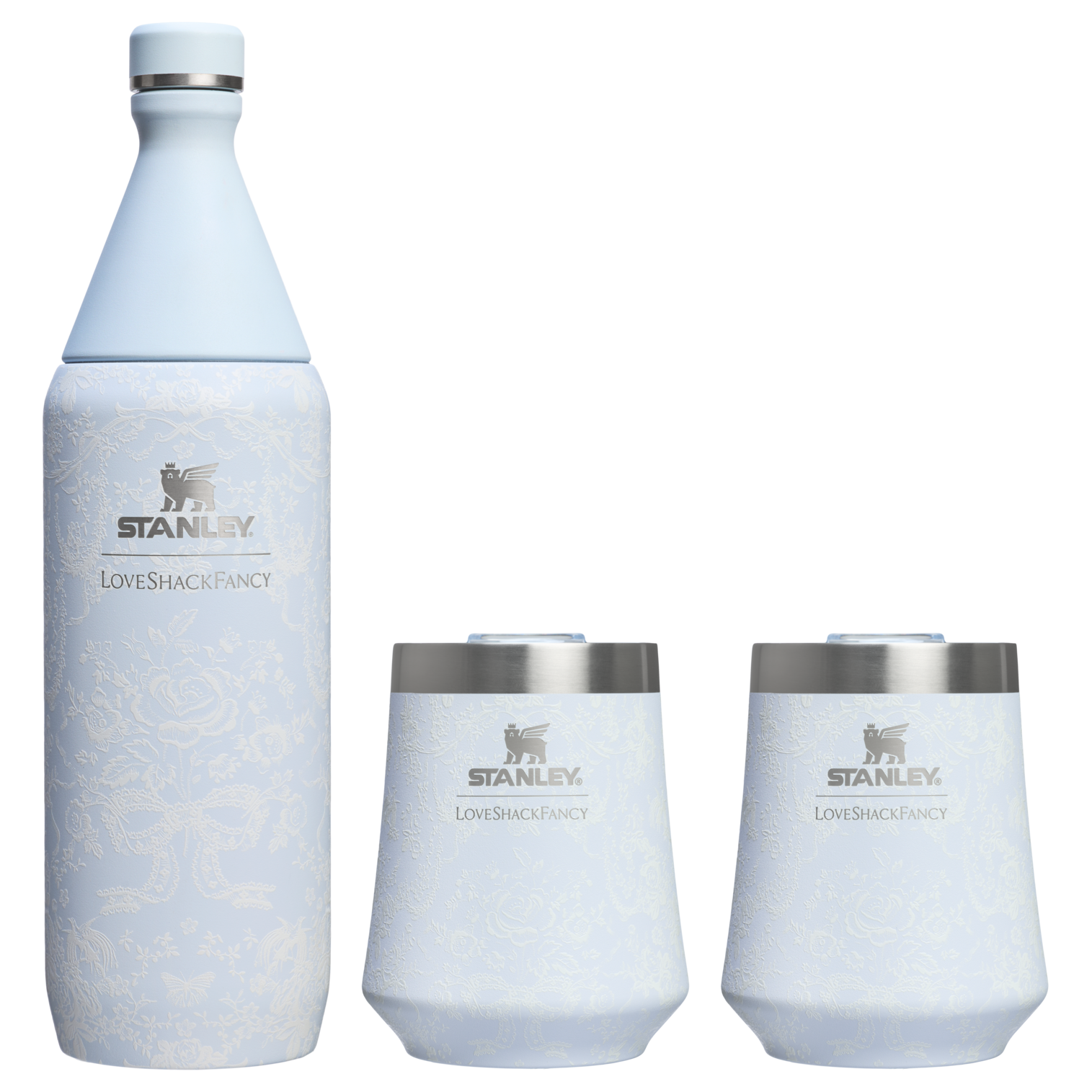 Stanley 1913 x LoveShackFancy Holiday Reserve All Day Wine Set | 34 OZ | 11 OZ - Your Stanley Routine