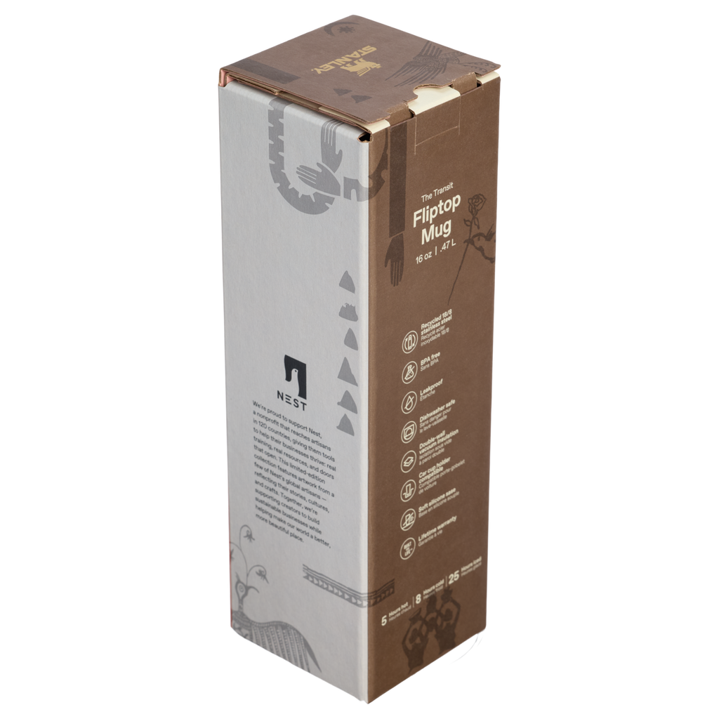 The Stanley 1913 x Nest AeroLight™ Transit Flip Top Mug | 16 OZ - Daily Hydration Gear