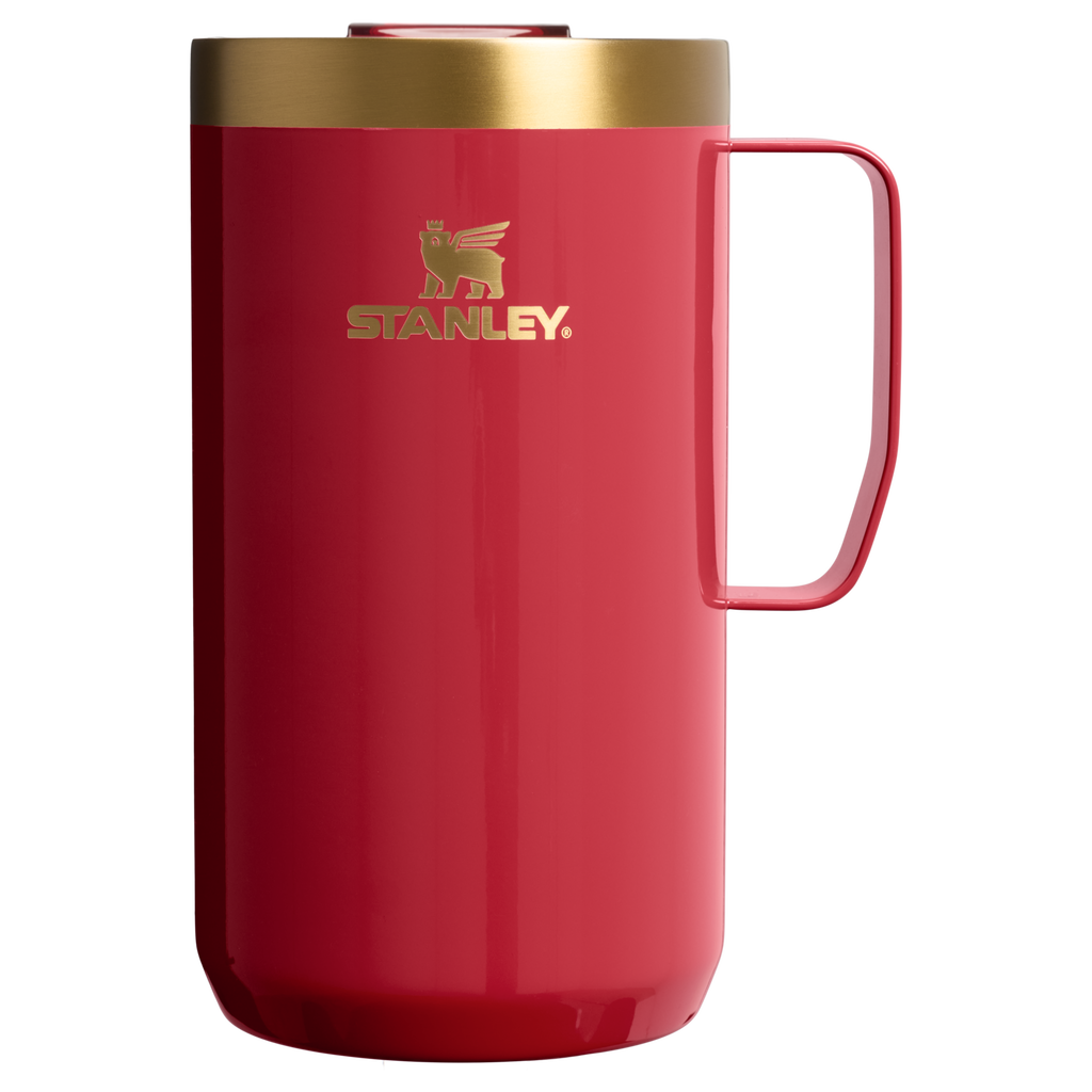 The Cheers & Cheer Stay-Hot Camp Mug | 24 OZ - One Daily Refill