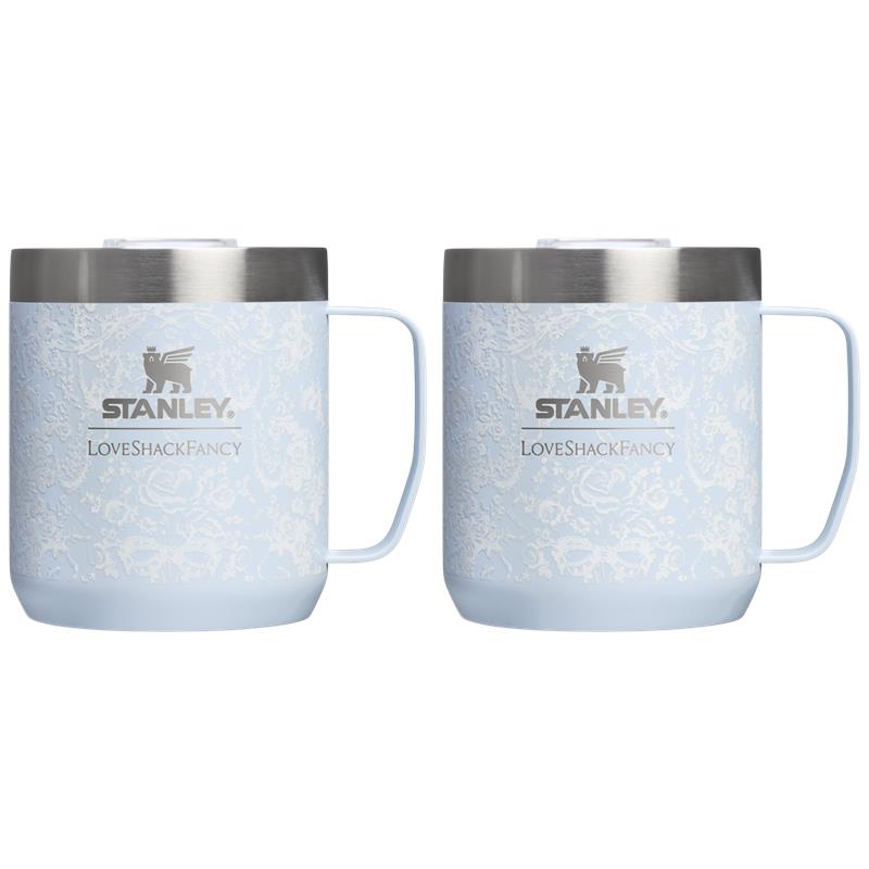 Stanley 1913 x LoveShackFancy Holiday Everyday Camp Mug Set | 12 OZ - Tumbler That Fits