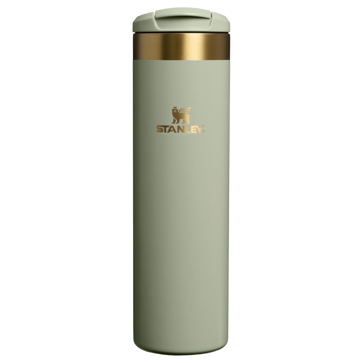 Stanley 20 OZ Aerolight Transit Bottle In Juniper Green