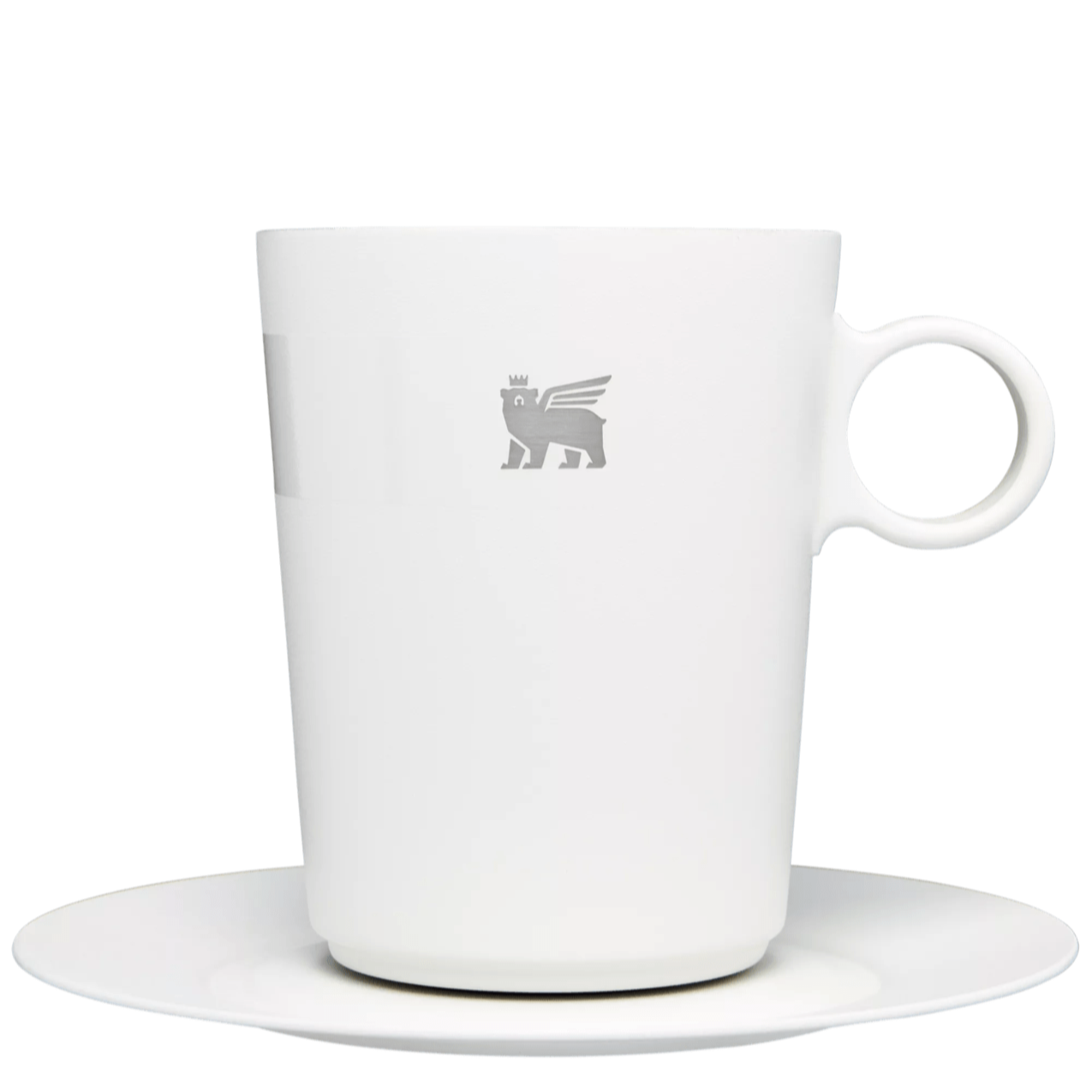 The DayBreak Café Latte Cup & Stillness Saucer | 10.6 OZ - Daily Sip. Daily Refill.